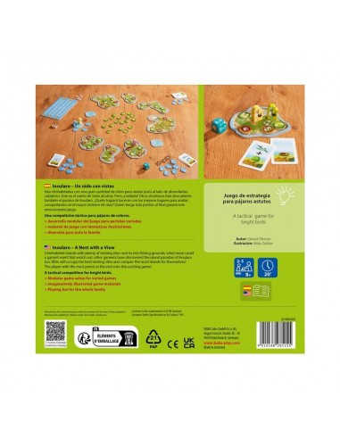Insularo es un juego familiar de HABA.