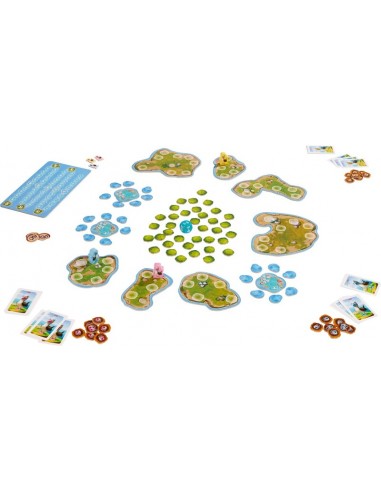 Insularo es un juego familiar de HABA.