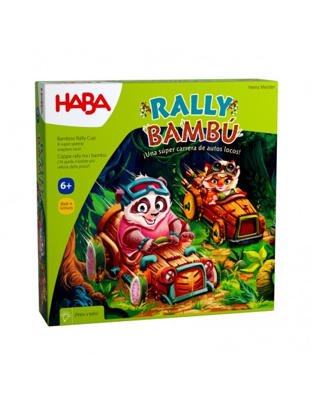 Rally Bambu es un juego de carreras de HABA.