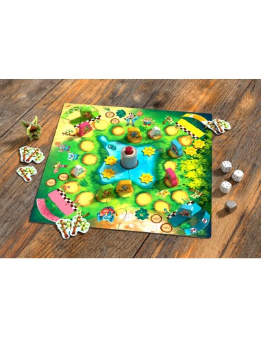 Rally Bambu es un juego de carreras de HABA.