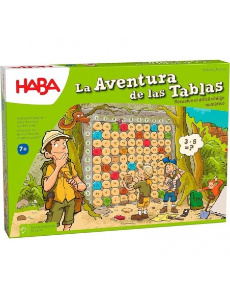 La Aventura de las Tablas es un juego de matemáticas de HABA.
