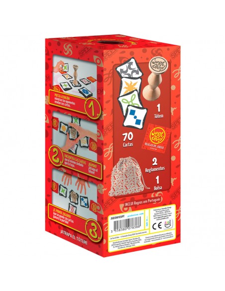 Jungle Speed es un juego de la editorial Zygomatic.