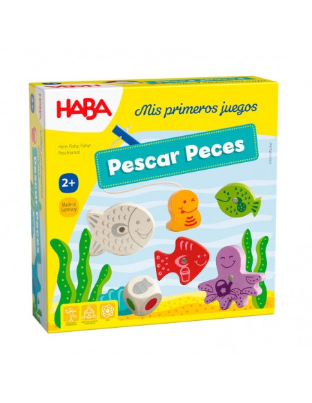 Mis primeros juegos - pescar peces de HABA.