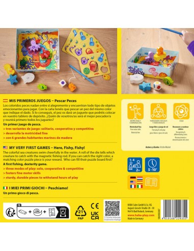 Mis primeros juegos - pescar peces de HABA