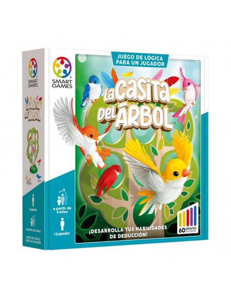 La Casita del Arbol es un juego de lógica para niños, de Smart Games.
