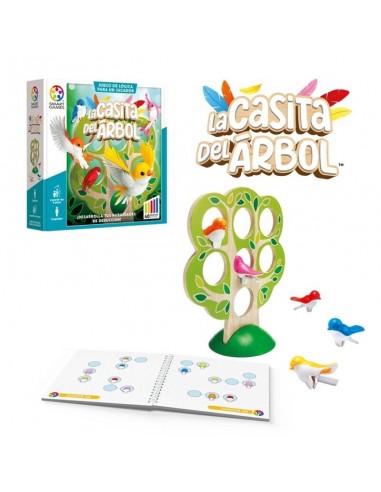 La Casita del Arbol es un juego de lógica para niños, de Smart Games.
