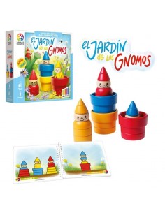 El Jardín de los Gnomos es un juego de lógica para niños de Smart Games. 2
