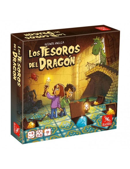 Los Tesoros del Dragón es un juego de memoria de Lúdilo.