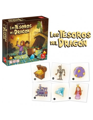 Los Tesoros del Dragón es un juego de memoria de Lúdilo.