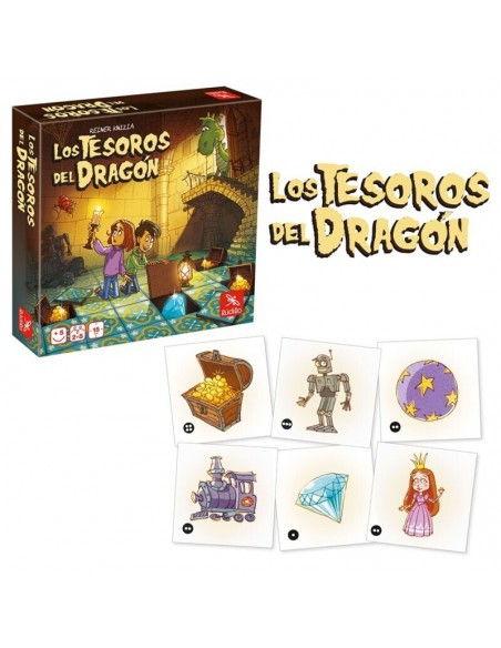 Los Tesoros del Dragón es un juego de memoria de Lúdilo.