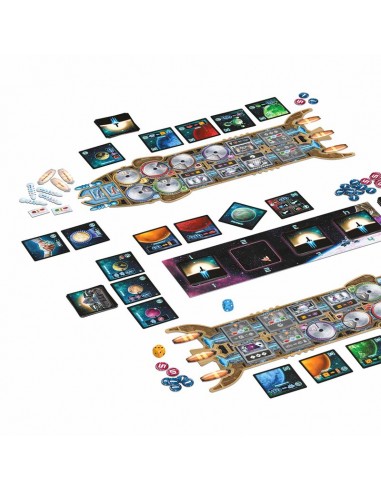 Catán Viajeros de las Estrellas el Duelo de la editorial Devir.