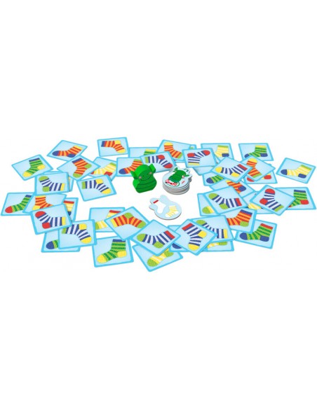 El Monstruo de los Calcetines - El Juego de Cartas de la editorial HABA.