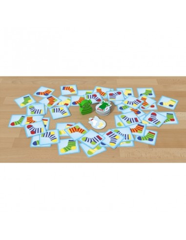 El Monstruo de los Calcetines - El Juego de Cartas de la editorial HABA.