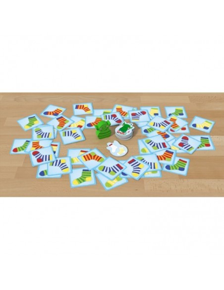 El Monstruo de los Calcetines - El Juego de Cartas de la editorial HABA.