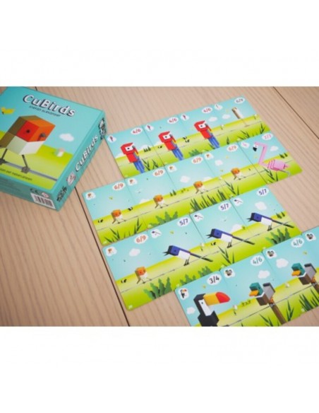 Cubirds es un juego de Cartas de Maldito Games.