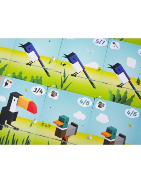 Cubirds es un juego de Cartas de Maldito Games.