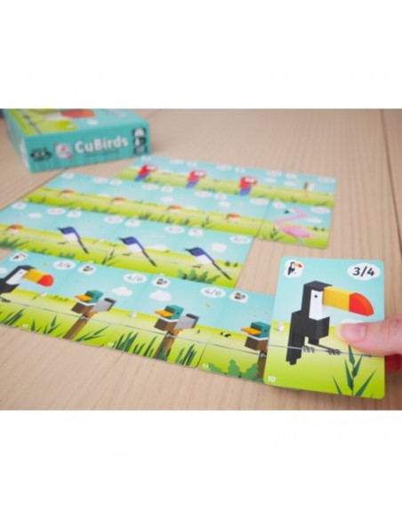 Cubirds es un juego de Cartas de Maldito Games.