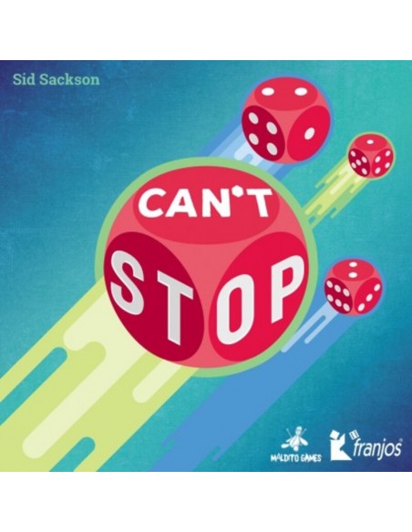 Can´t Stop es un juego de tentar la suerte de Maldito Games.