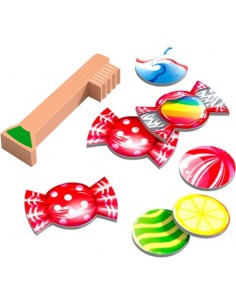 Candy Party es un juego de memoria y rapidez de HABA. 2