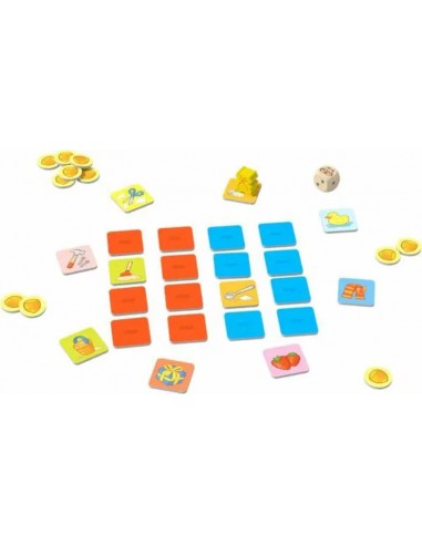 Avellanas al Cubo es un juego de memoria de HABA.