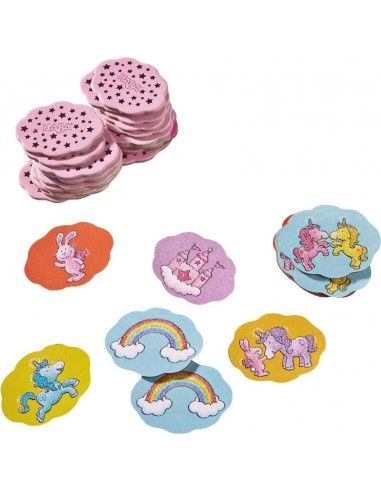 Unicornio Destello: Memo Mágico es un juego de memoria de HABA.
