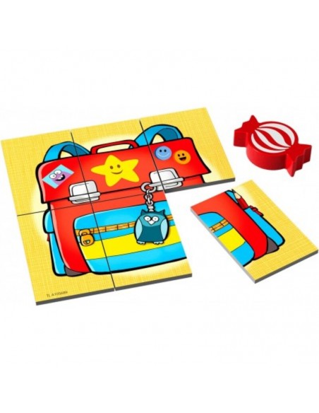 Memo Mochila es un juego de memoria de HABA.