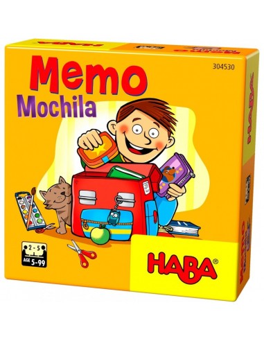 Memo Mochila es un juego de memoria de HABA.