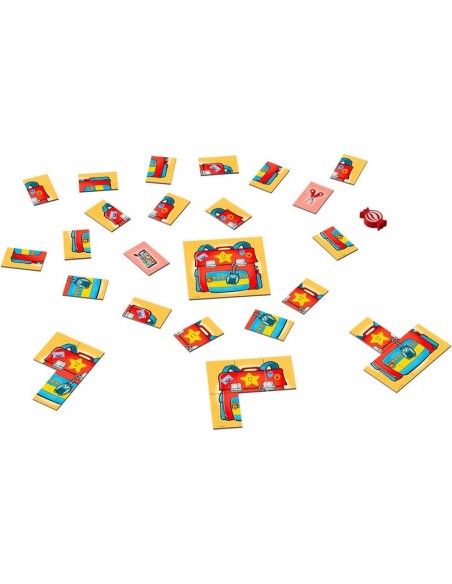 Memo Mochila es un juego de memoria de HABA.