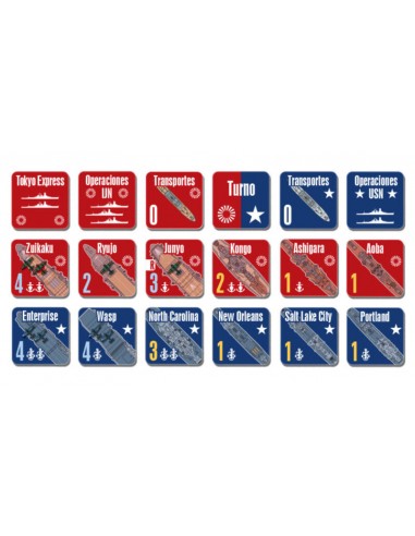 Furia en Guadalcanal es un juego de guerra de Draco Ideas.