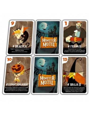Monster Motel es un juego de bolsillo de Cacahuete Games.