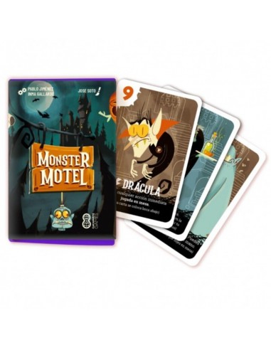 Monster Motel es un juego de bolsillo de Cacahuete Games.