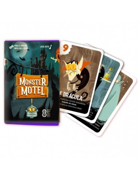 Monster Motel es un juego de bolsillo de Cacahuete Games.