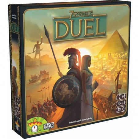 Versión para dos jugadores del multipremiado 7 Wonders.