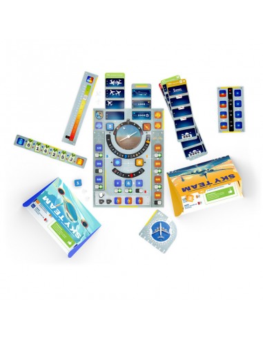 Sky Team es un juego de dados de Asmodee.