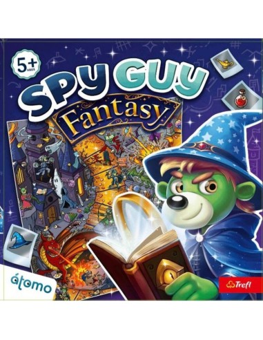 Spy Guy es un juego cooperativo familiar de investigación y deducción. Editado por Átomo