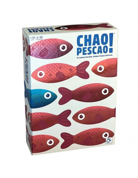 Chao pescao! es un juego tipo party de Mercurio.