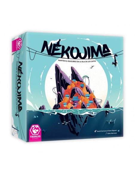 Nekojima es un juego de habiliad de Tranjis Games.