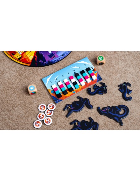 Nekojima es un juego de habiliad de Tranjis Games.