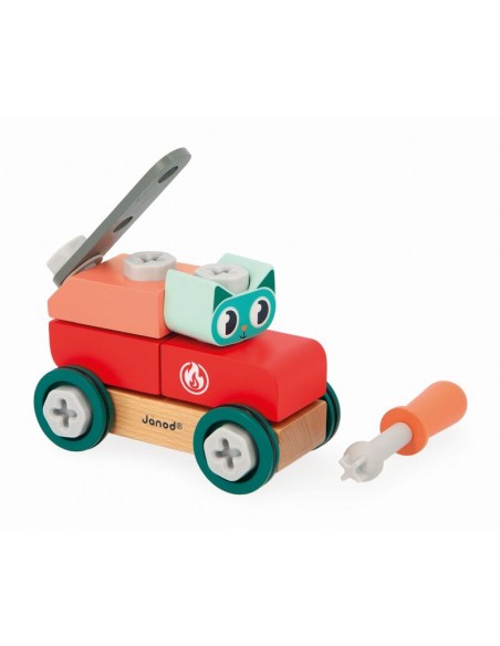 BRICO'KIDS - COCHE GATO PARA HACER BRICOLAJE DE JANOD.