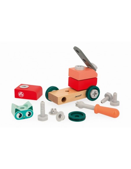 BRICO'KIDS - COCHE GATO PARA HACER BRICOLAJE DE JANOD.