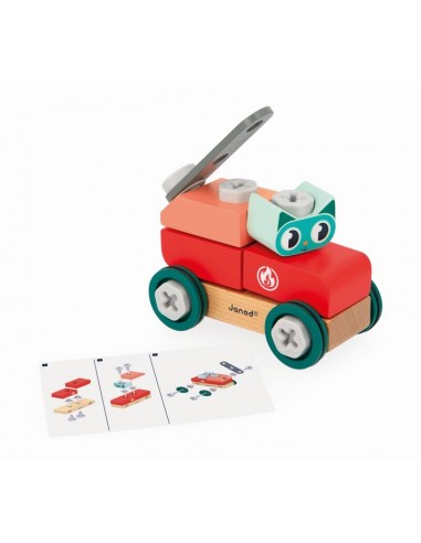 BRICO'KIDS - COCHE GATO PARA HACER BRICOLAJE DE JANOD.
