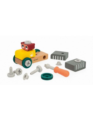 BRICO'KIDS - COCHE OSO PARA HACER BRICOLAJE DE JANOD