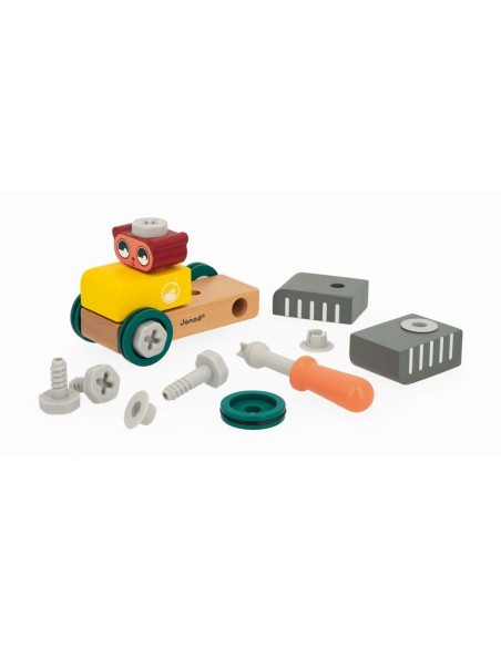 BRICO'KIDS - COCHE OSO PARA HACER BRICOLAJE DE JANOD