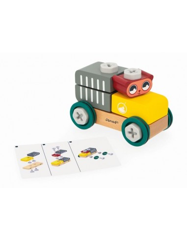 BRICO'KIDS - COCHE OSO PARA HACER BRICOLAJE DE JANOD