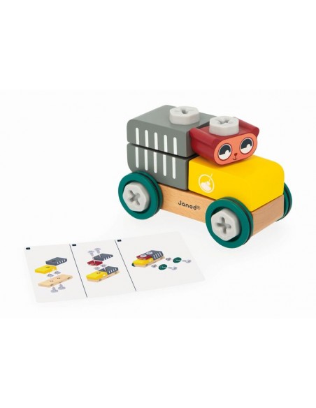 BRICO'KIDS - COCHE OSO PARA HACER BRICOLAJE DE JANOD