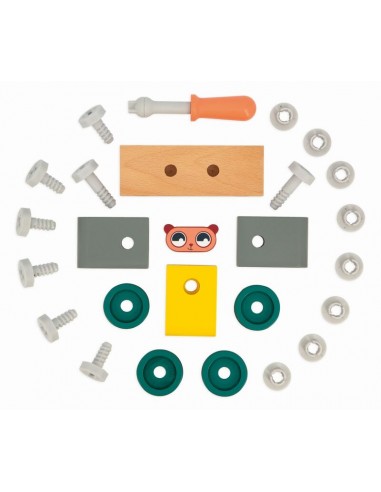 BRICO'KIDS - COCHE OSO PARA HACER BRICOLAJE DE JANOD