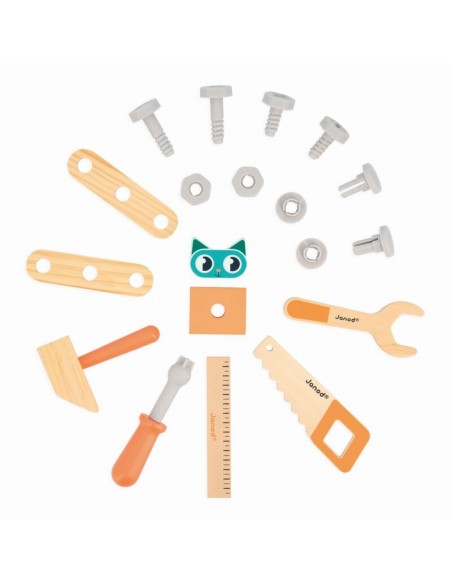 BRICO'KIDS - CAMION DE TIRAR BRICOLAJE DE JANOD.