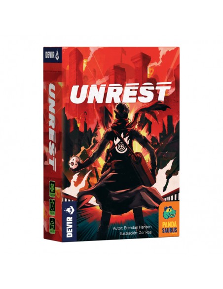 Unrest es un juego para dos jugadores de Devir.