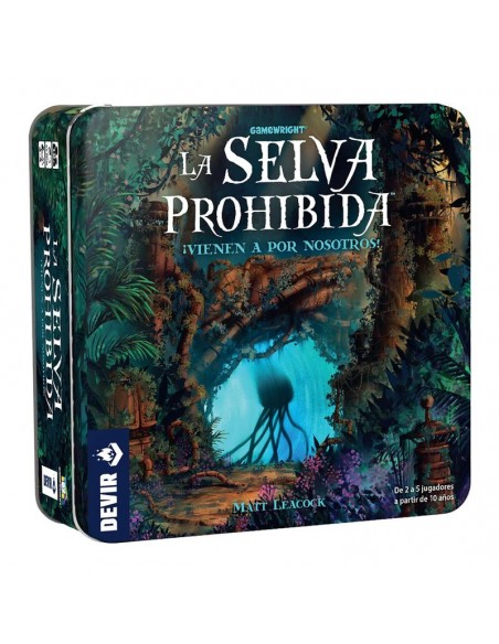 La Selva prohibida es un juego cooperativo de Devir.