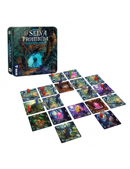La Selva prohibida es un juego cooperativo de Devir.